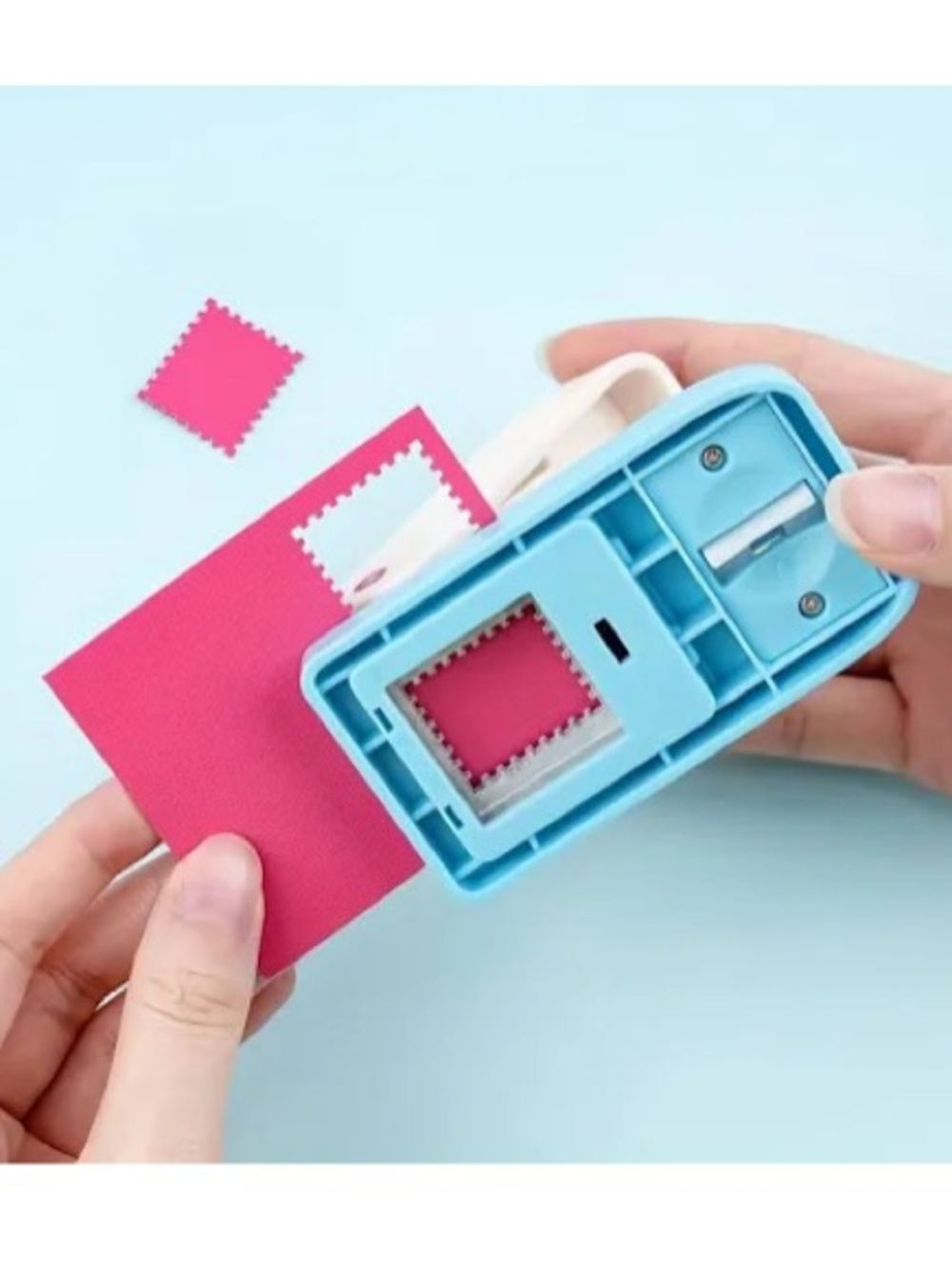 Like New Postage Stamp Paper Punch